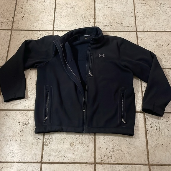 ⭐️⬇️ Under Armour Men’s Fleece Full-Zip Jacket with Zip Pockets - UNISEX - Picture 9 of 16